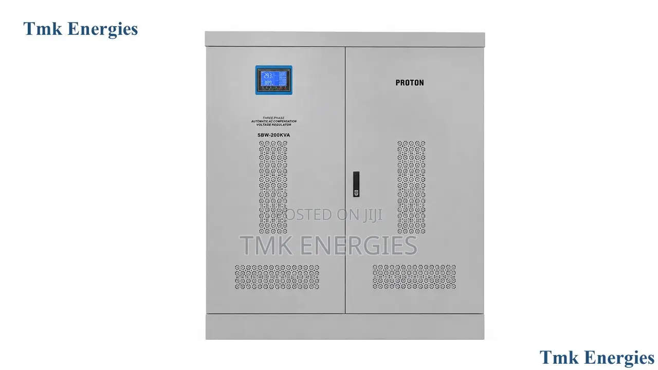 Proton SBW 200kva 3-Phase Stabilizer 270–456v