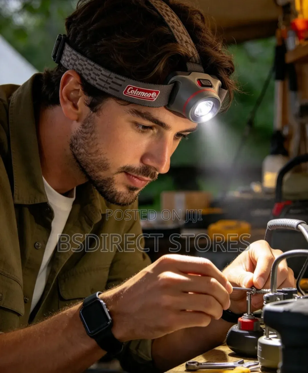 Coleman Batteryguard 100 Head Torch, Seafoam