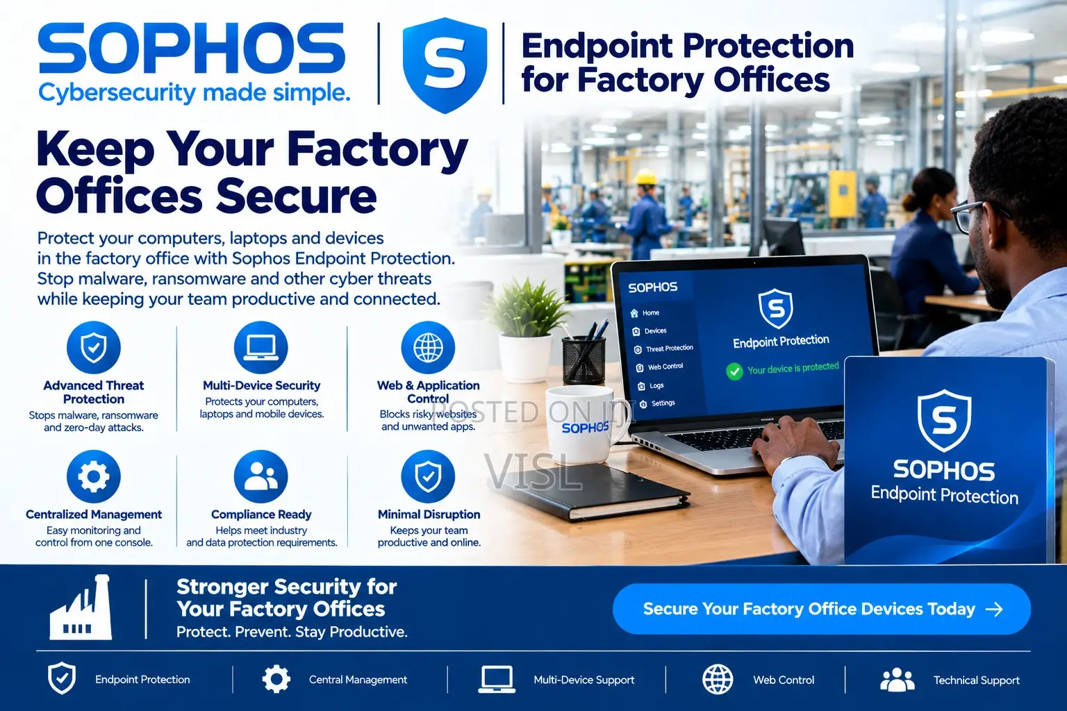 Sophos Endpoint Protection for Factory Offices