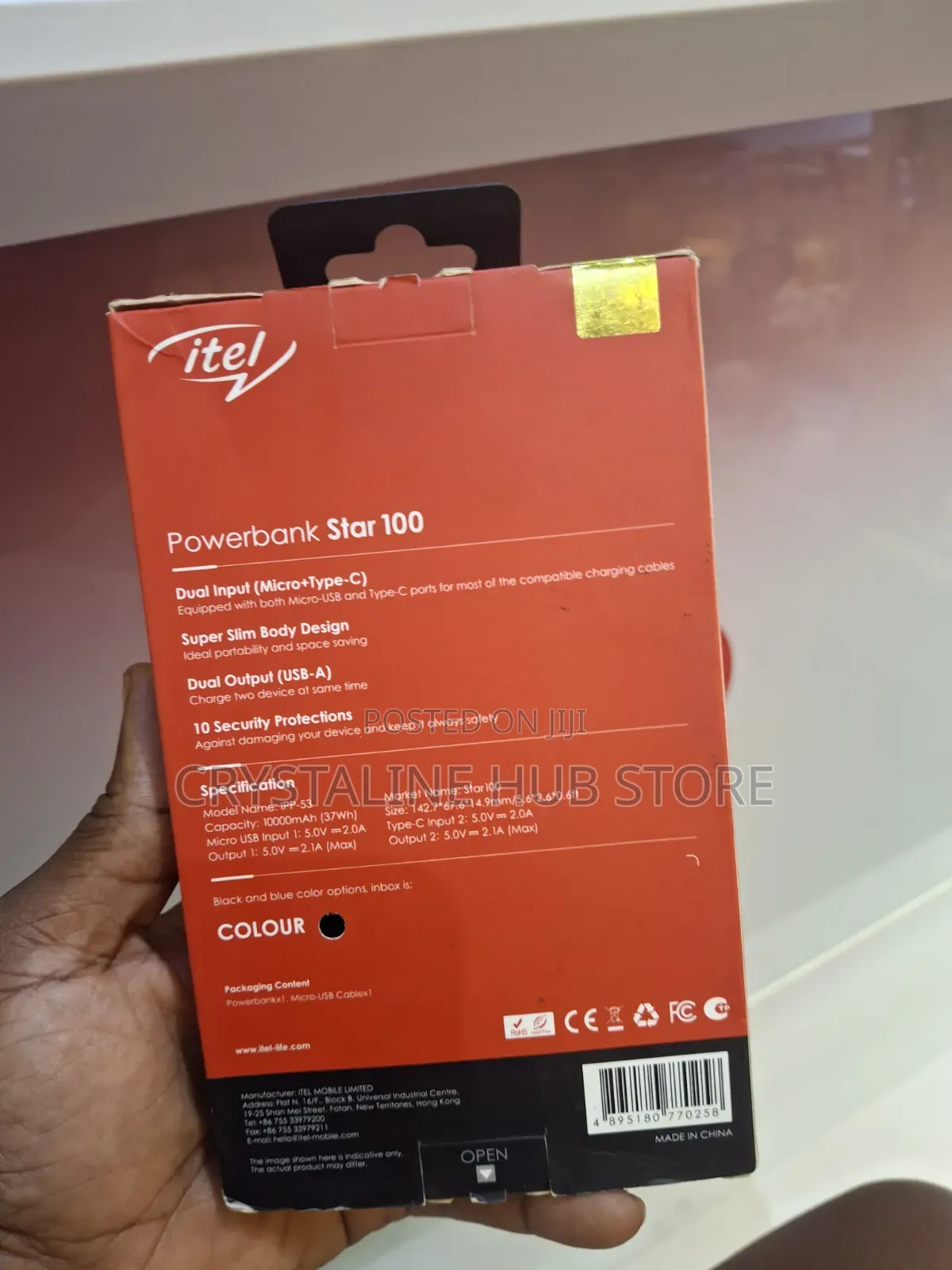 Itel 10000MAH