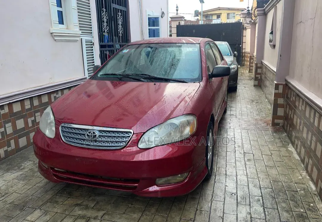Toyota Corolla S 2004 Burgundy