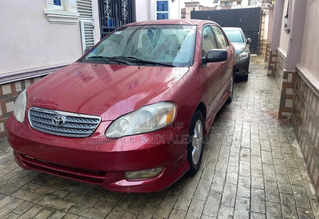 Toyota Corolla S 2004 Burgundy