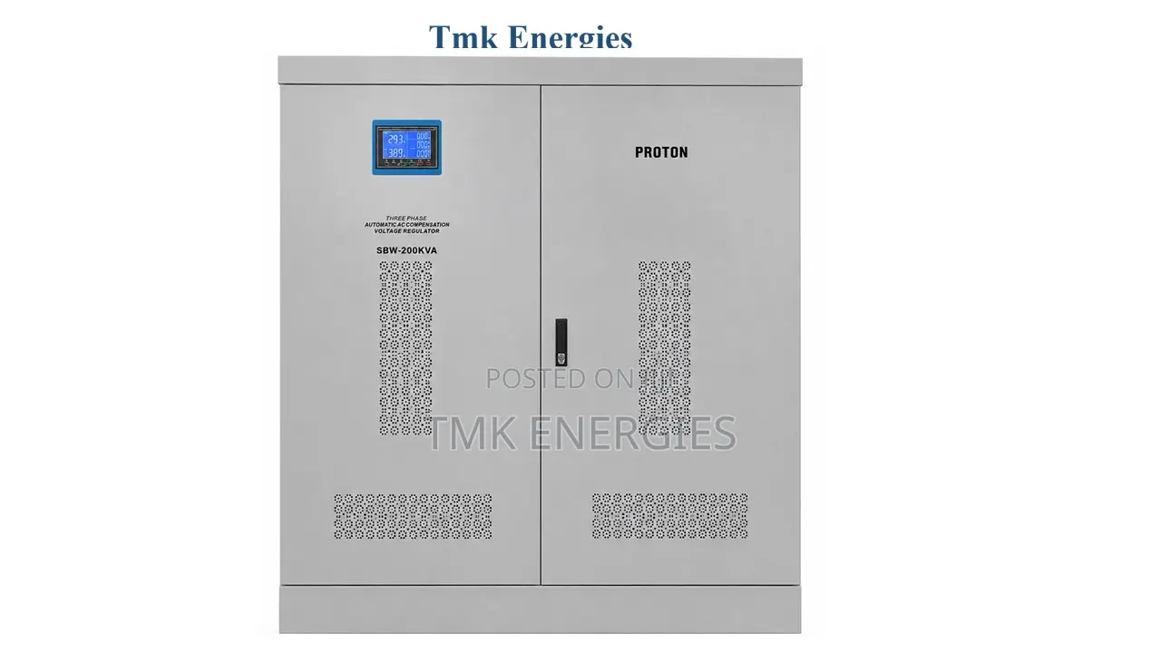 Proton SBW 300kva 3-Phase Stabilizer 270–456v