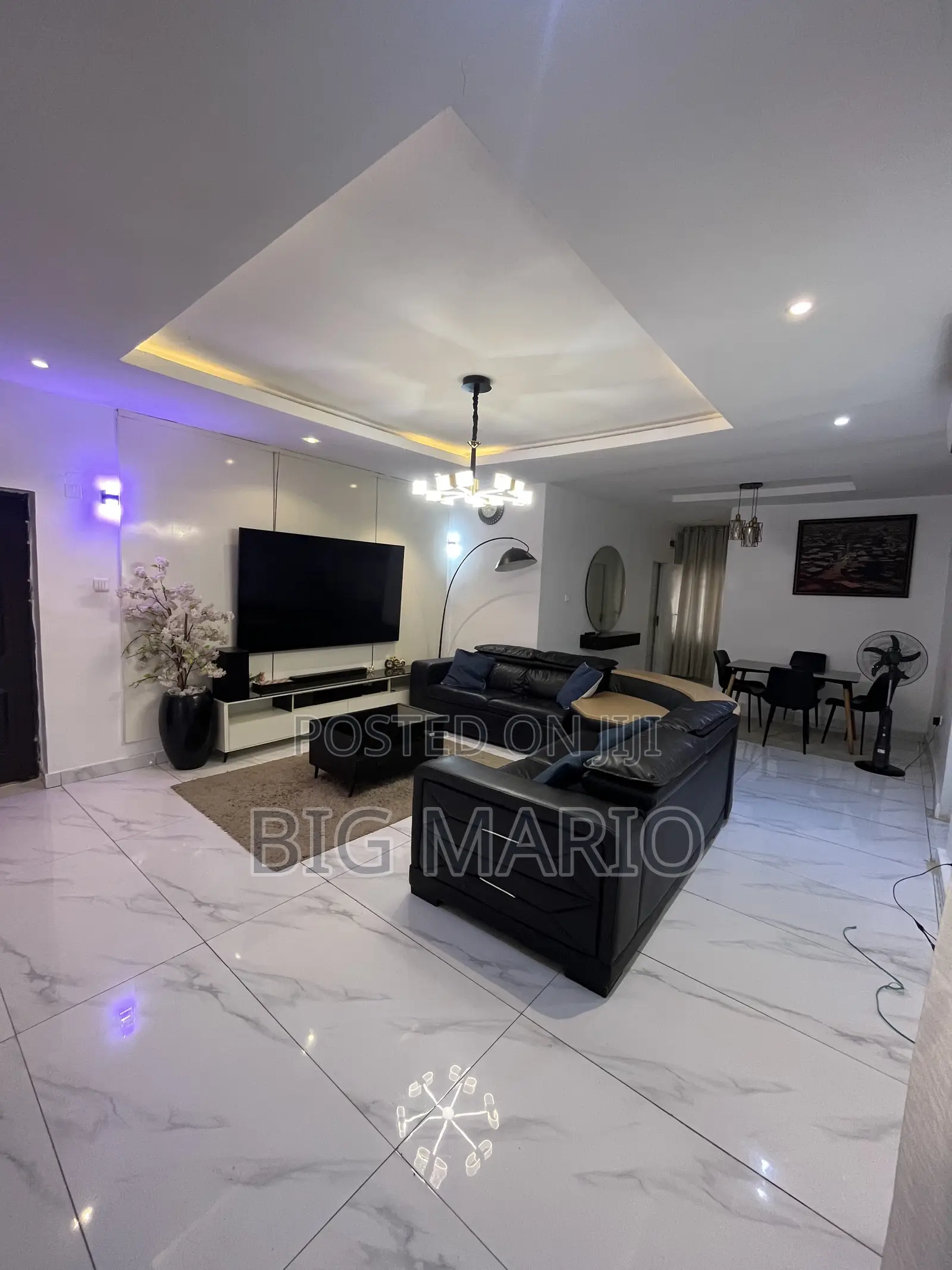 Furnished 2bdrm Apartment in Guzape Main for rent