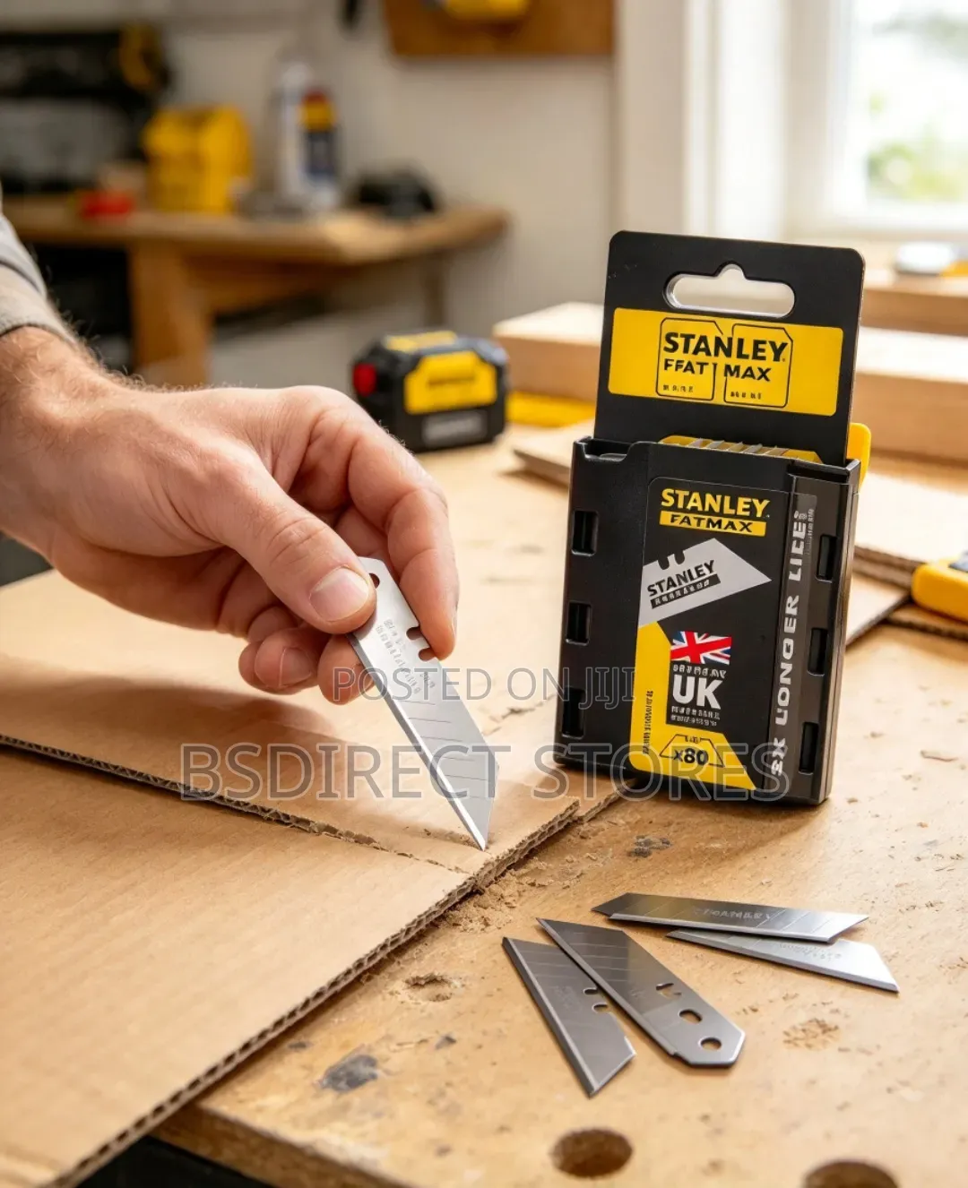 Stanley Fatmax Trapeze Knife Blade, Pack of 50