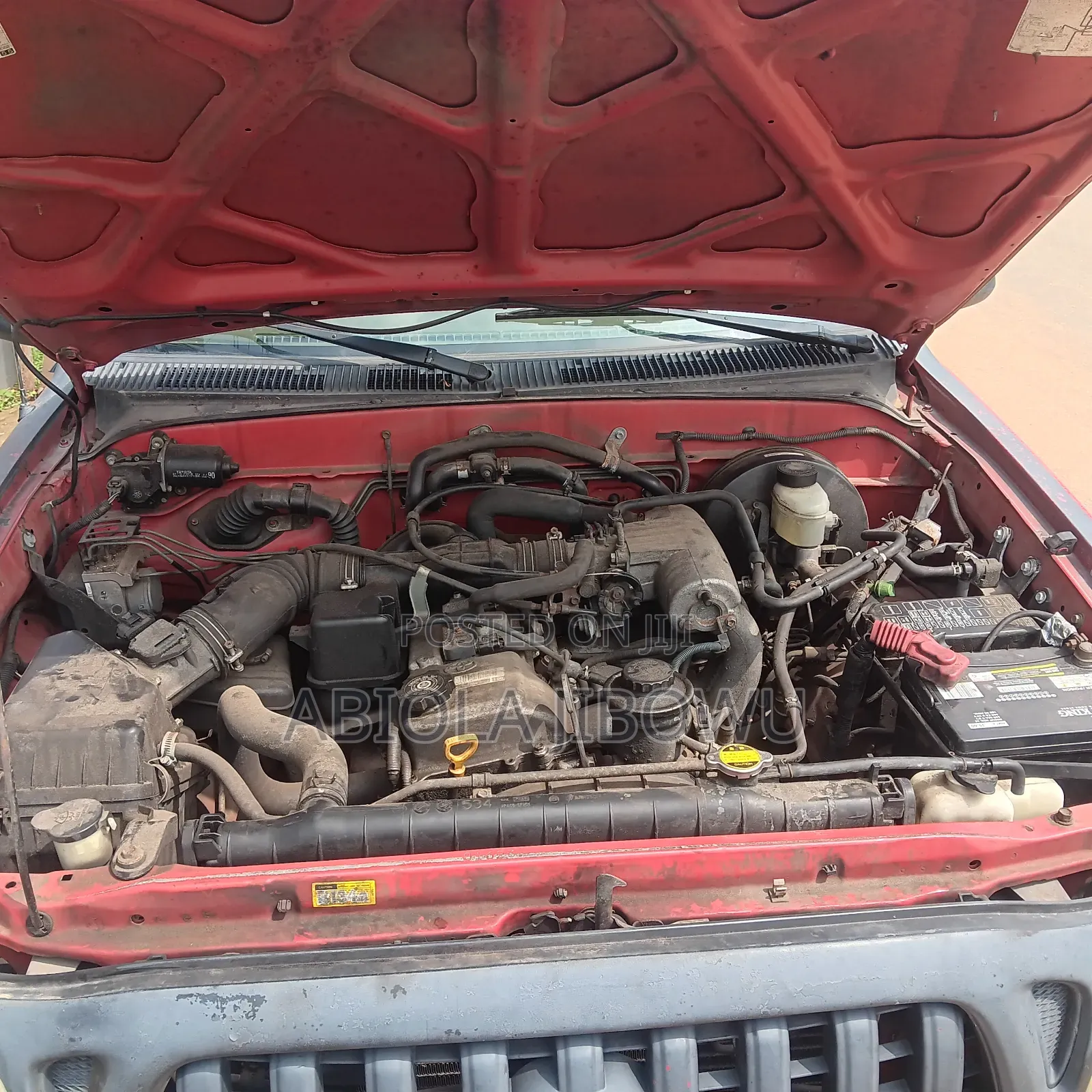 Toyota Tacoma Base 4x2 Regular Cab 103.3 in. WB 2002 Red