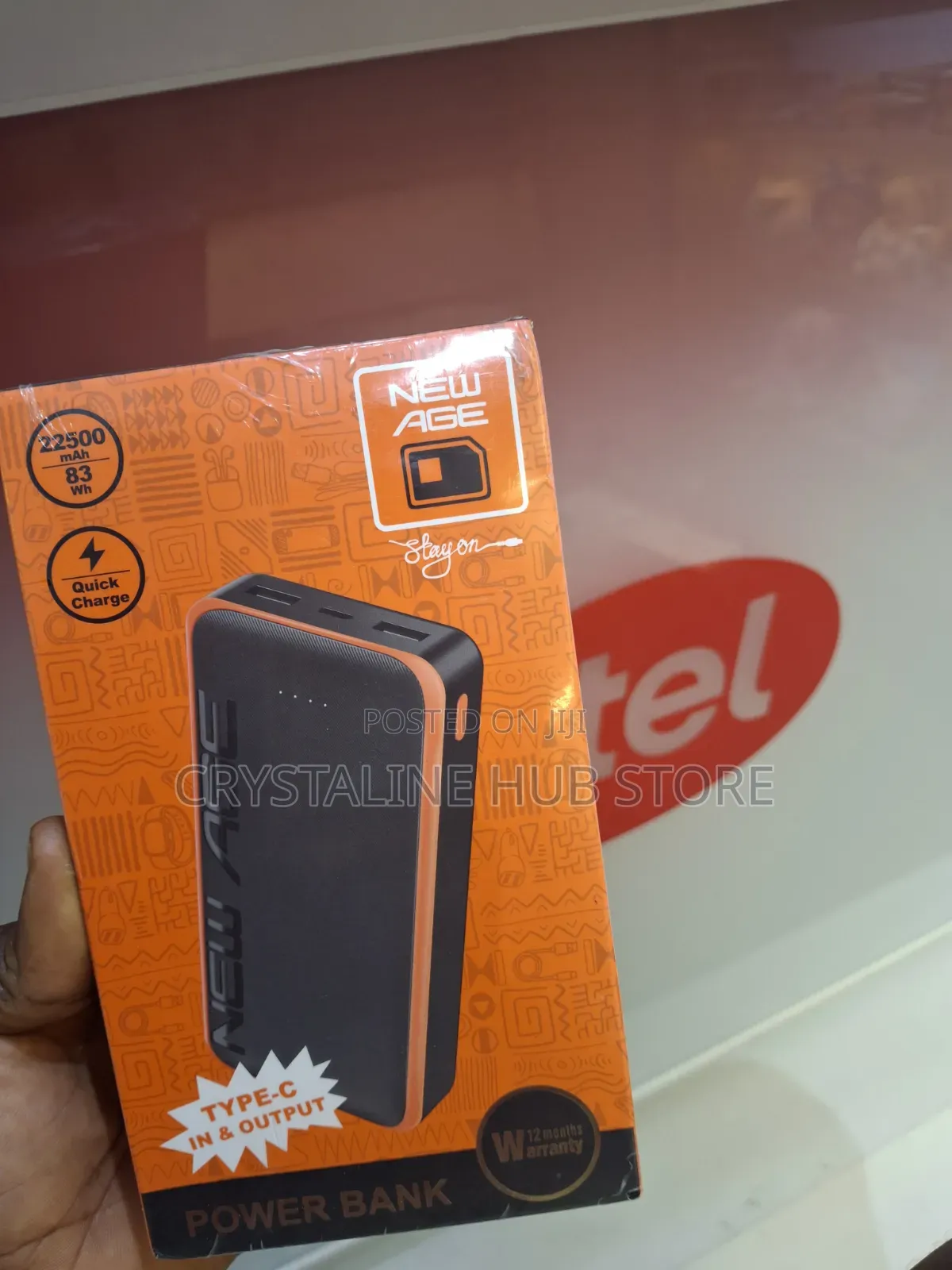 New Age 22500mAh Old