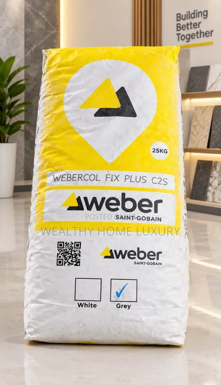 Original Weber Saint-Gobain C2S Tile Gum Cement 25kg (