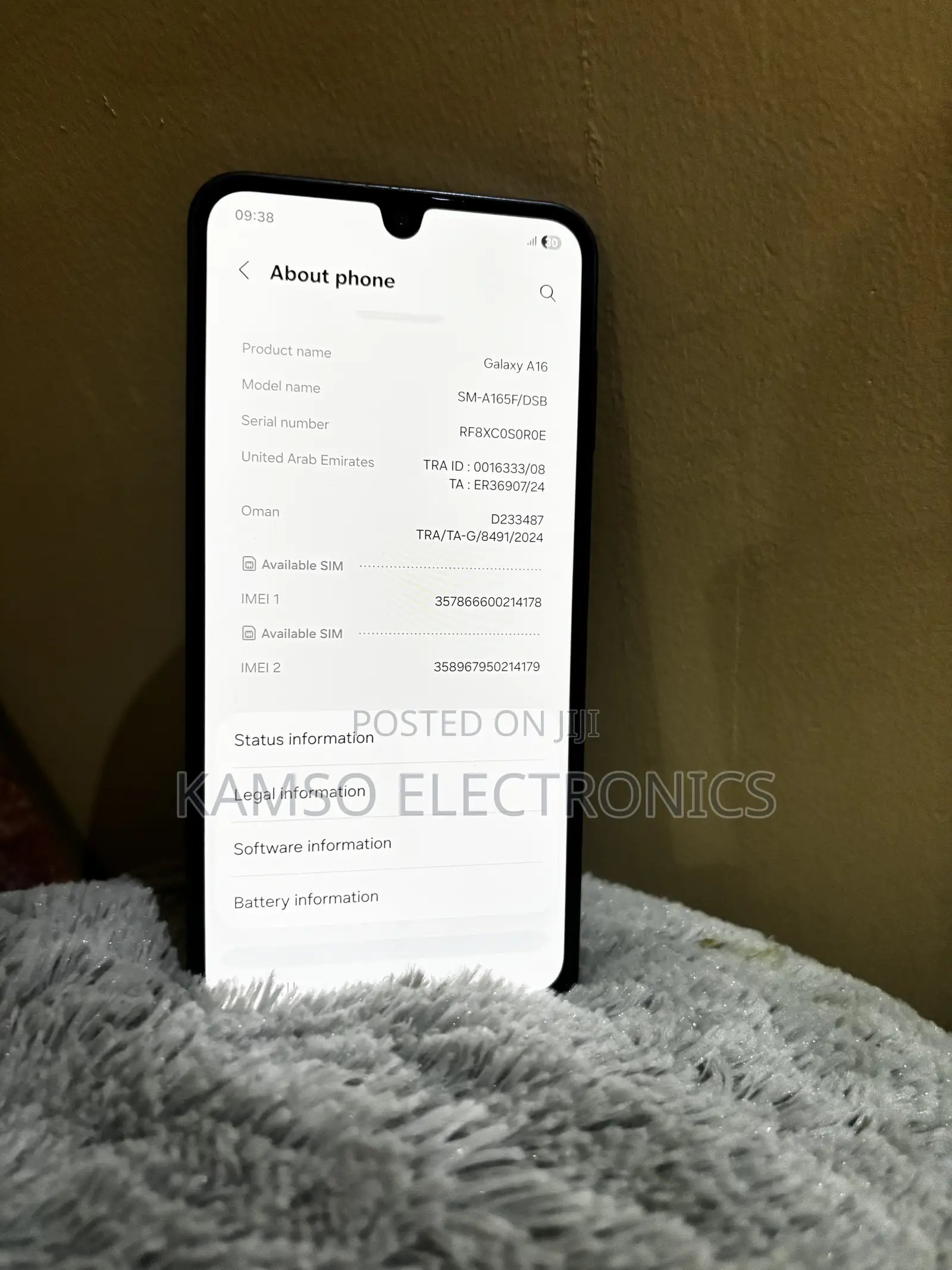 Samsung Galaxy A16 128 GB Black
