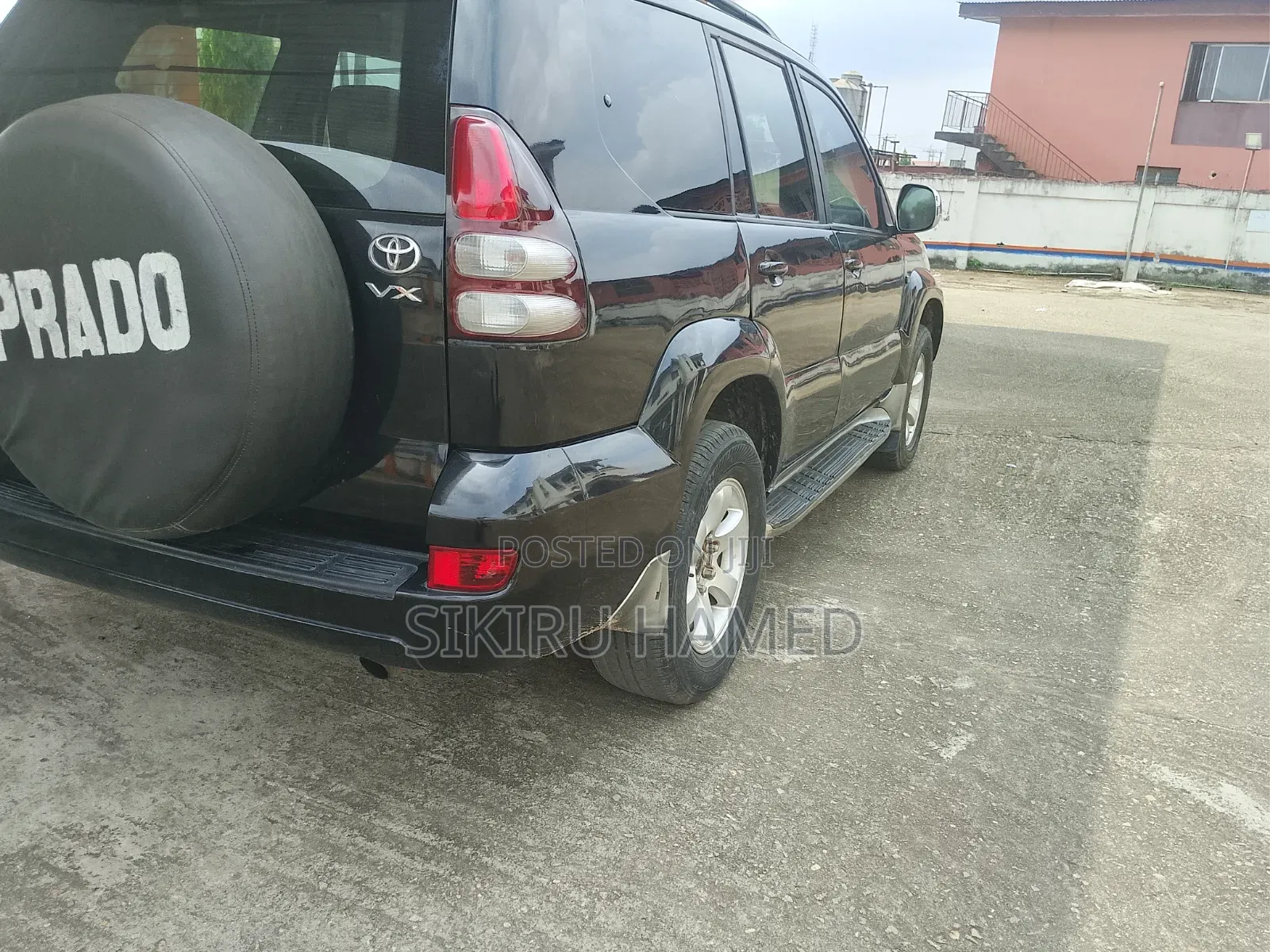 Toyota Land Cruiser Prado 2008 Black