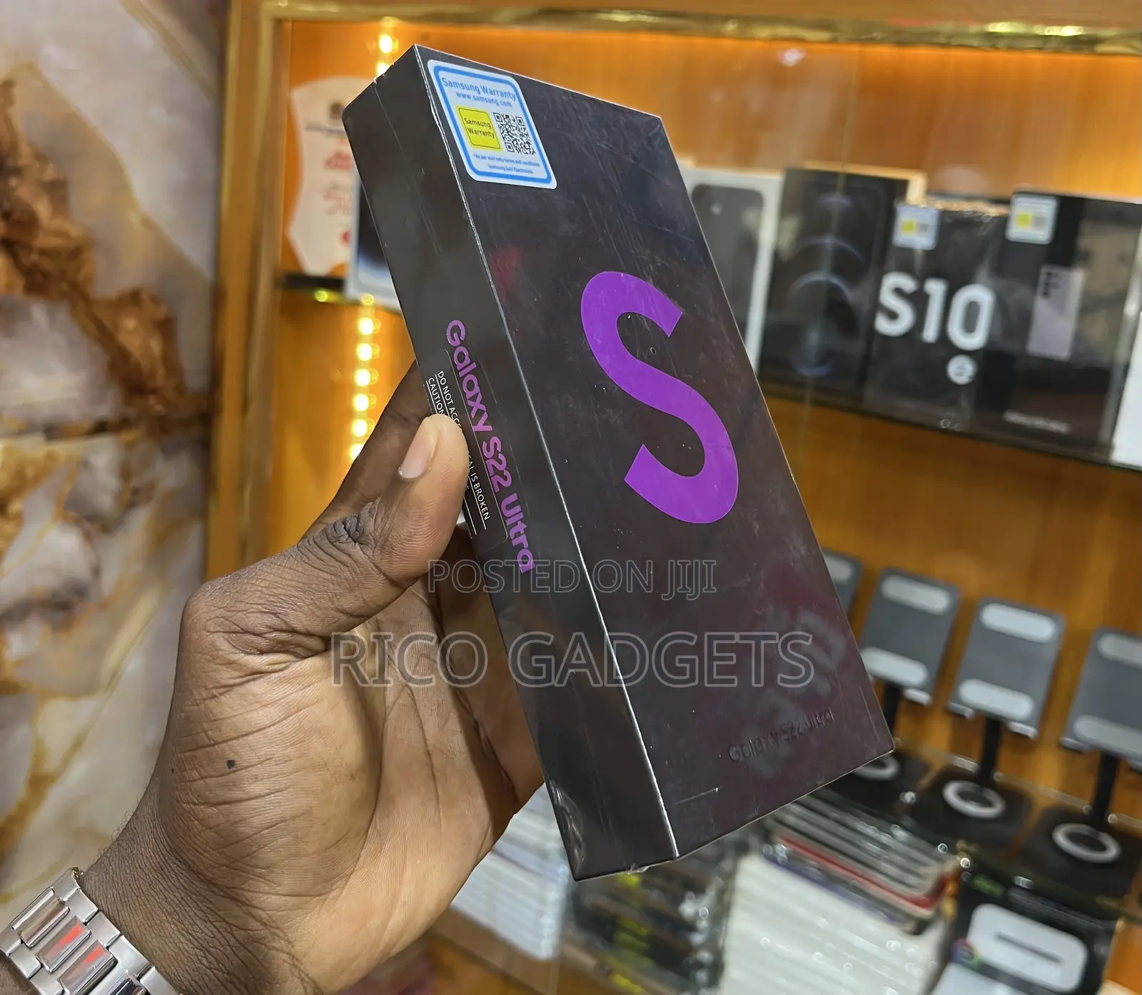 New Samsung Galaxy S22 Ultra 5G 128 GB Purple