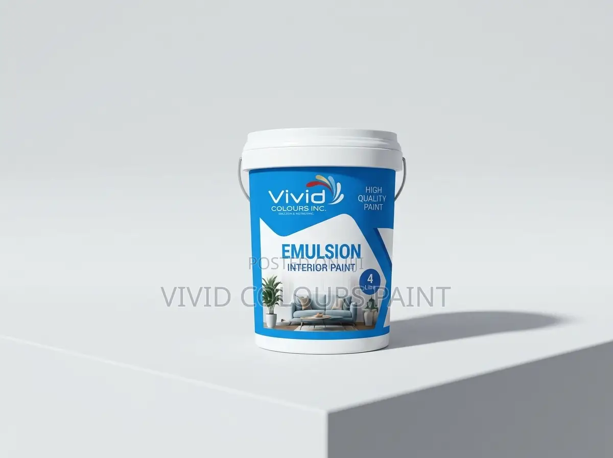 Emulsion Paint (Vivid Colours)4 Liters