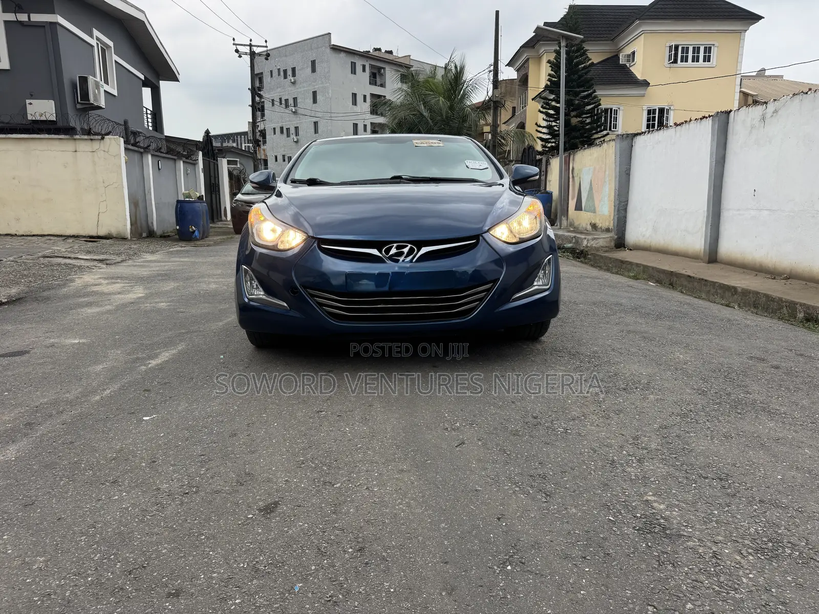 Hyundai Elantra 2014 Blue