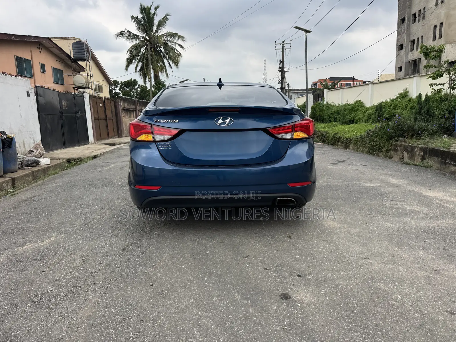 Hyundai Elantra 2014 Blue