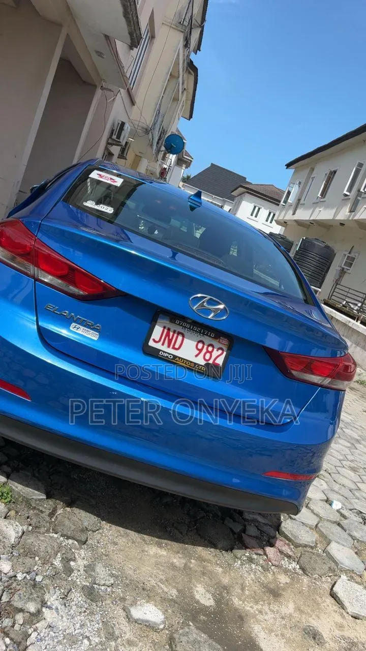 Hyundai Elantra 2017 Blue