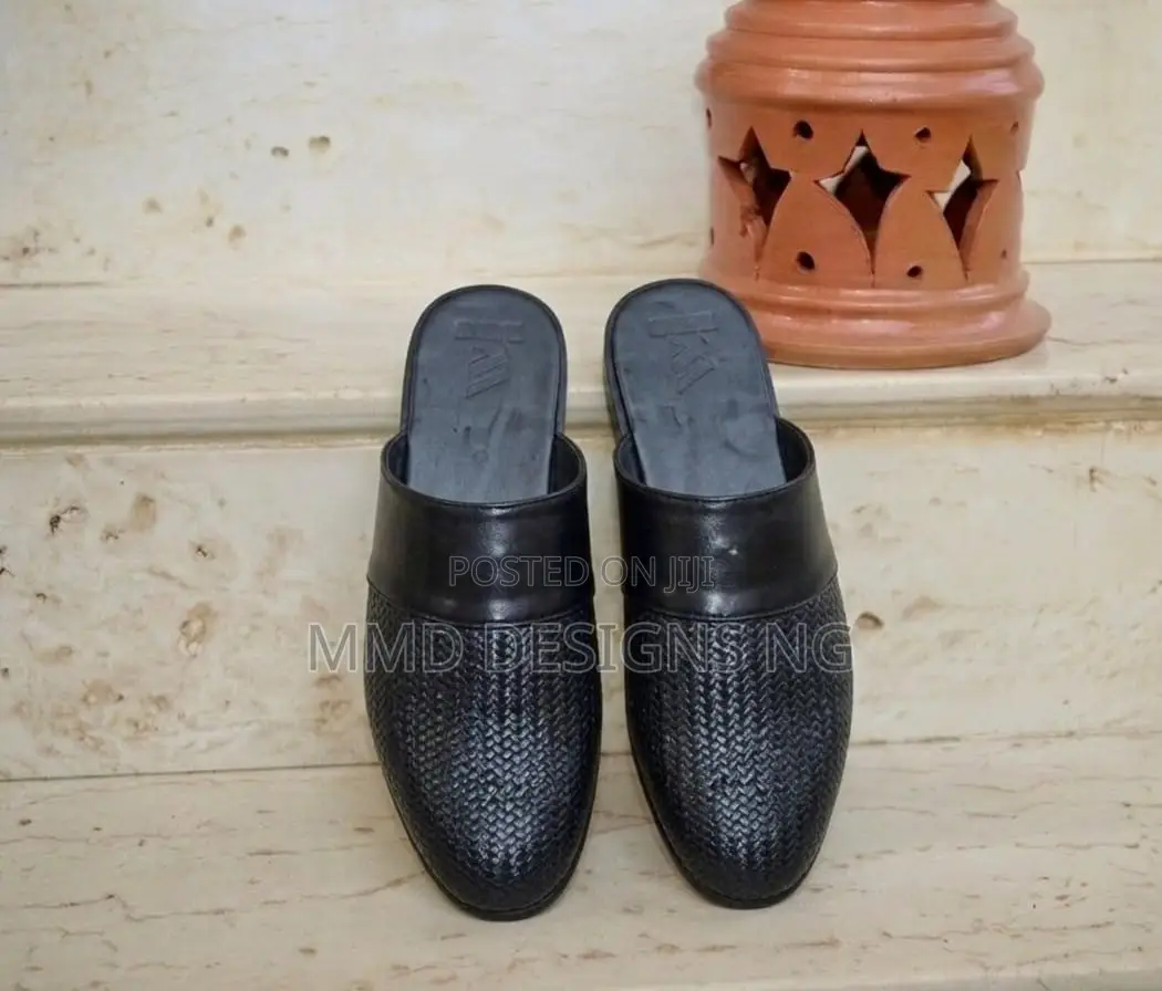 MMD Shadow of Kano Men's Black Mules Size 43