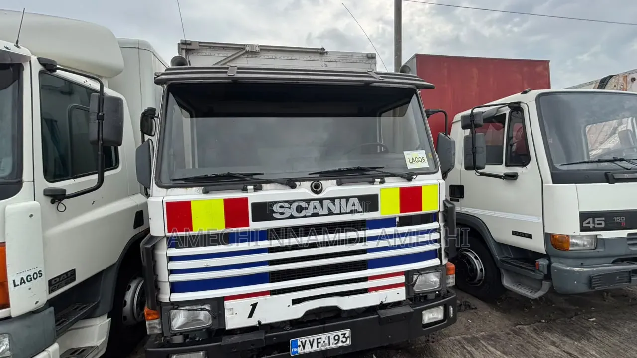 Foreign Used Scania 93 Box Body Truck - 6 Bolts - Super Strong
