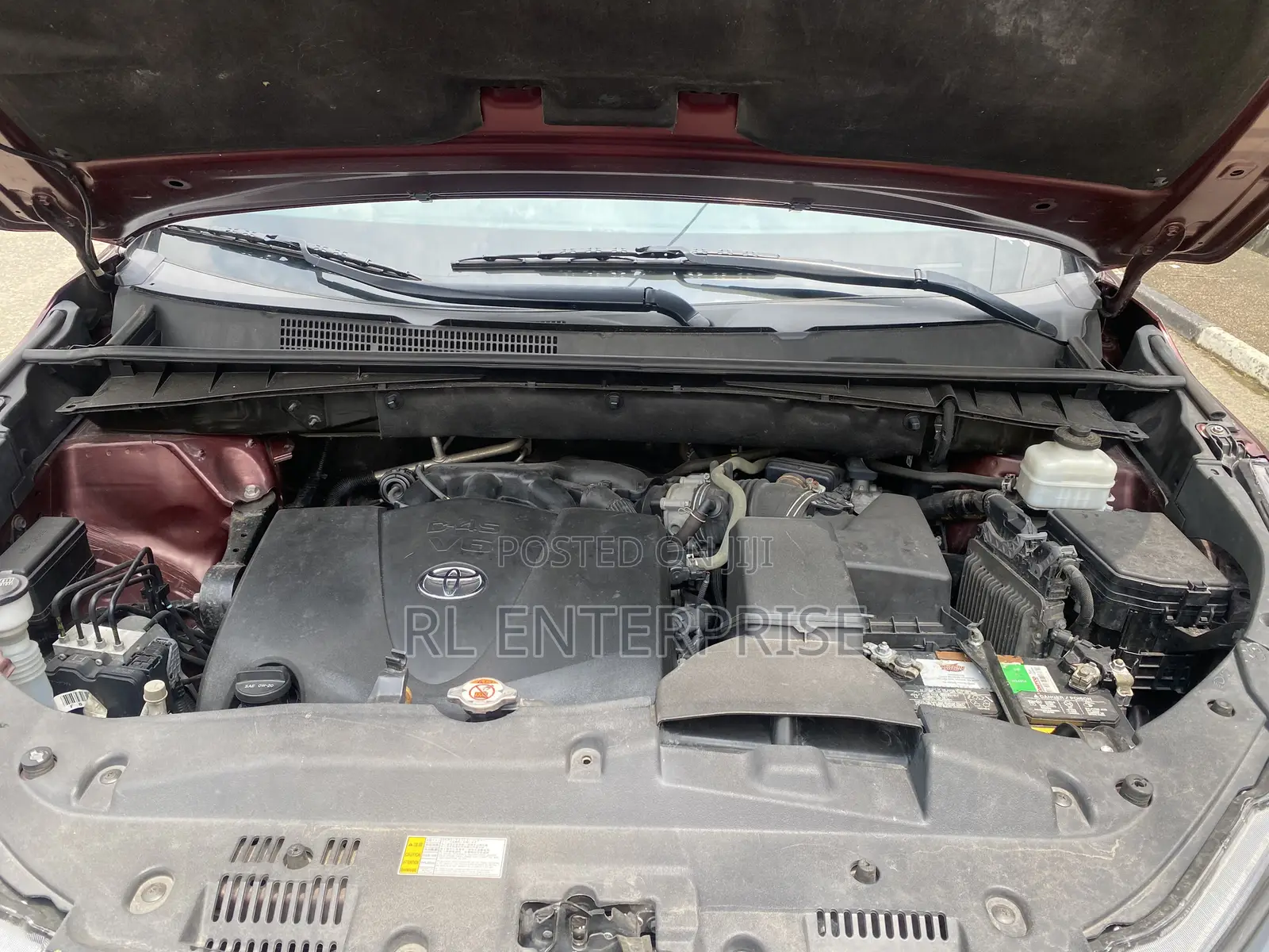 Toyota Highlander XLE 2019 Red