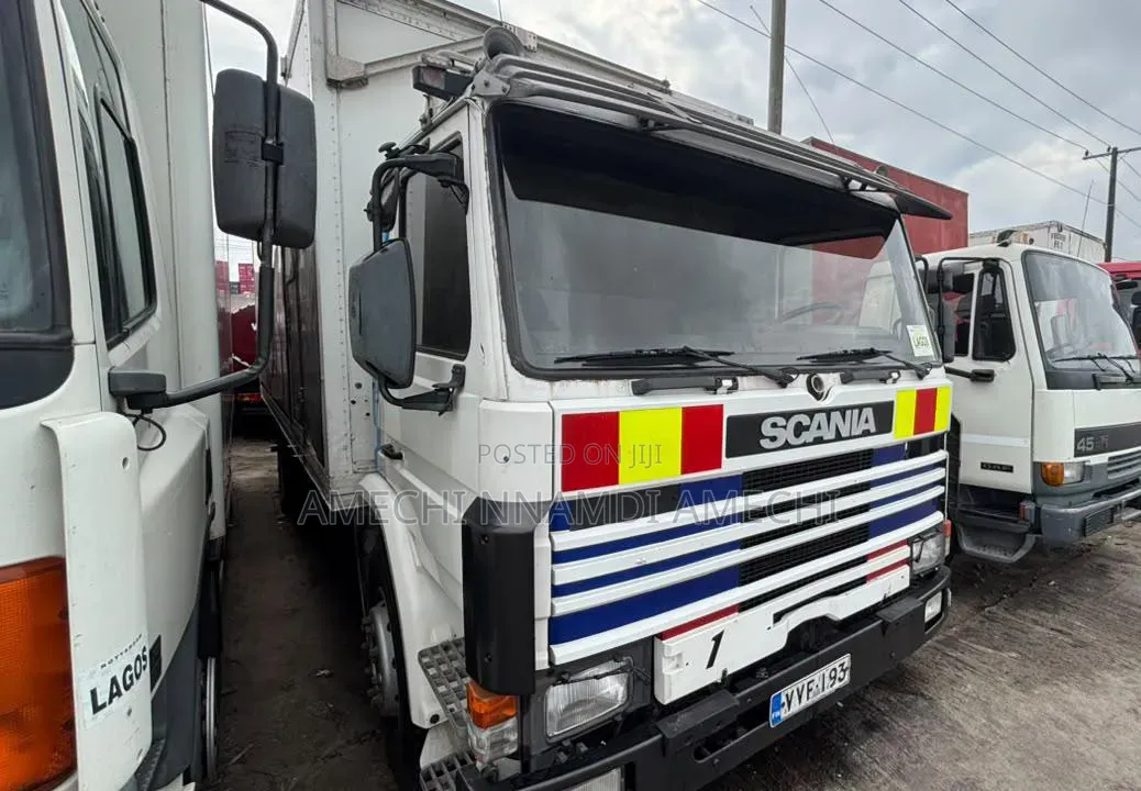 Foreign Used Scania 93 Box Body Truck - 6 Bolts - Super Strong