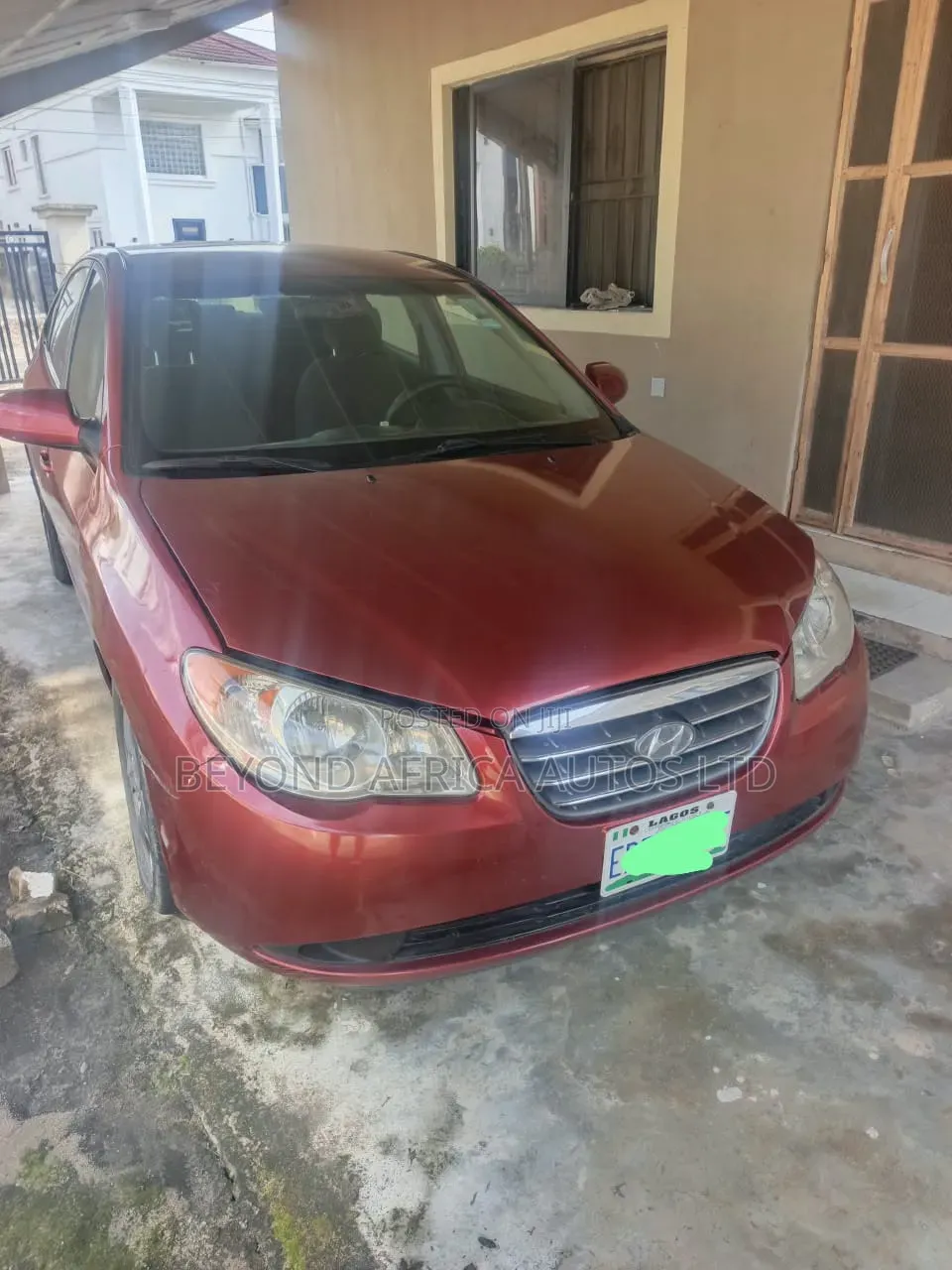 Hyundai Elantra 2009 Red