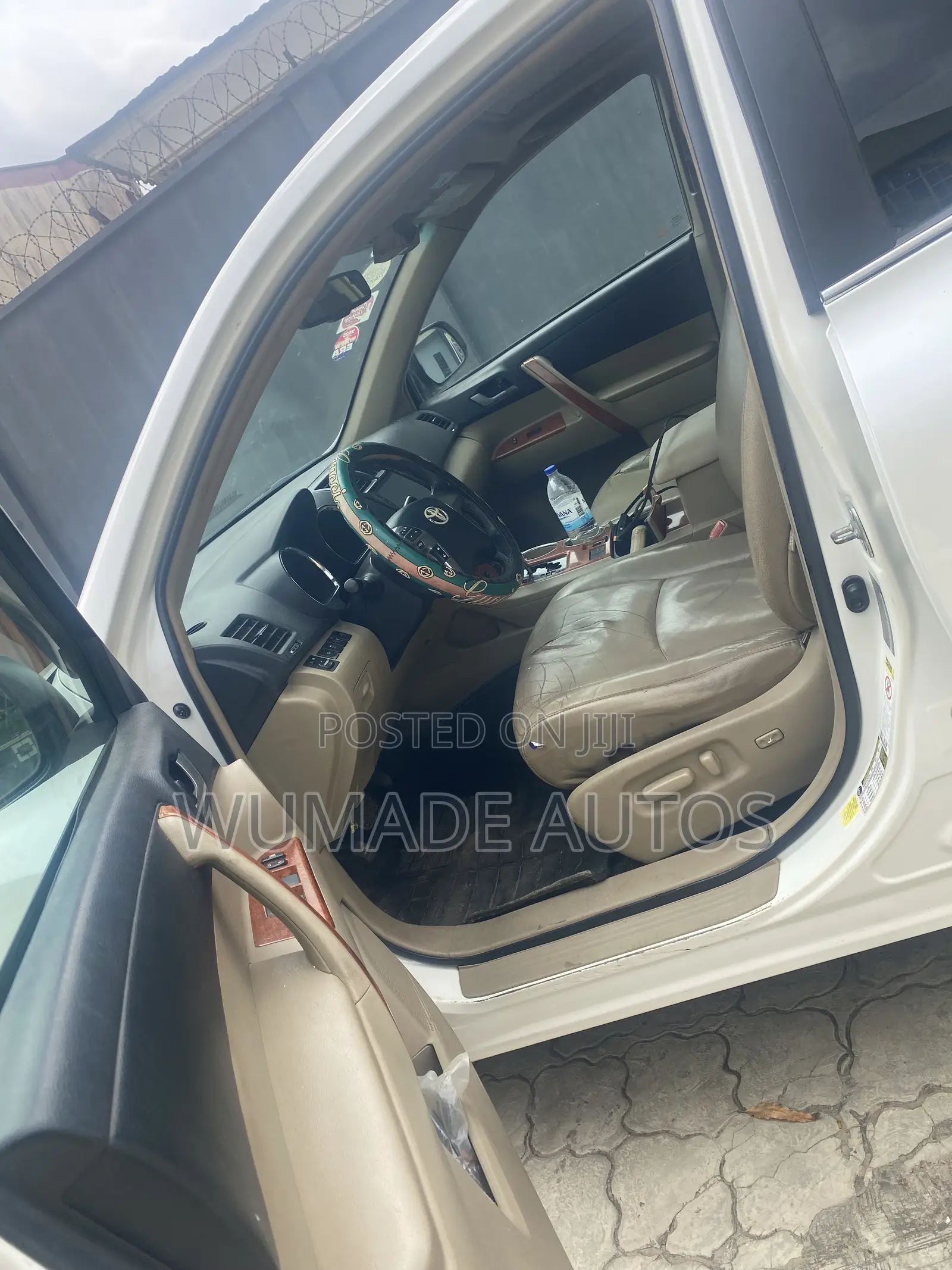 Toyota Highlander 3.5L 4WD 2013 White