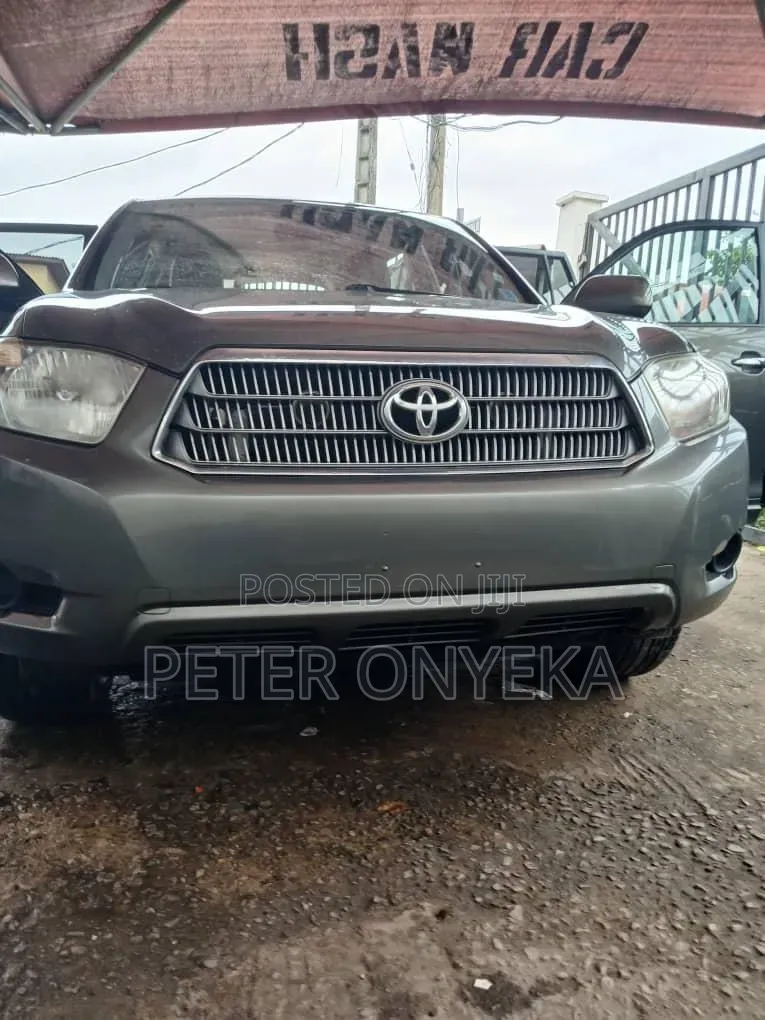 Toyota Highlander Hybrid Limited 2009 Gray