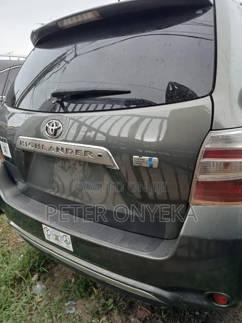 Toyota Highlander Hybrid Limited 2009 Gray