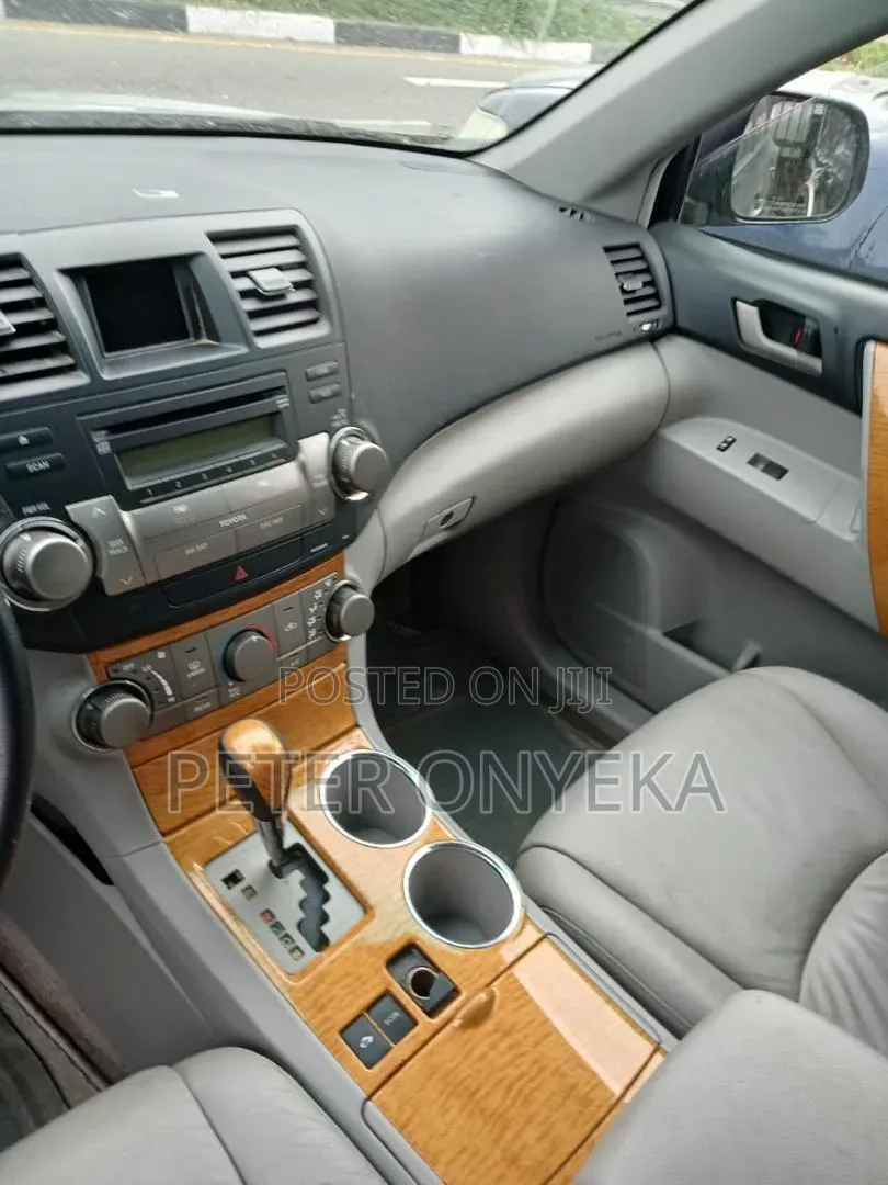 Toyota Highlander Hybrid Limited 2009 Gray