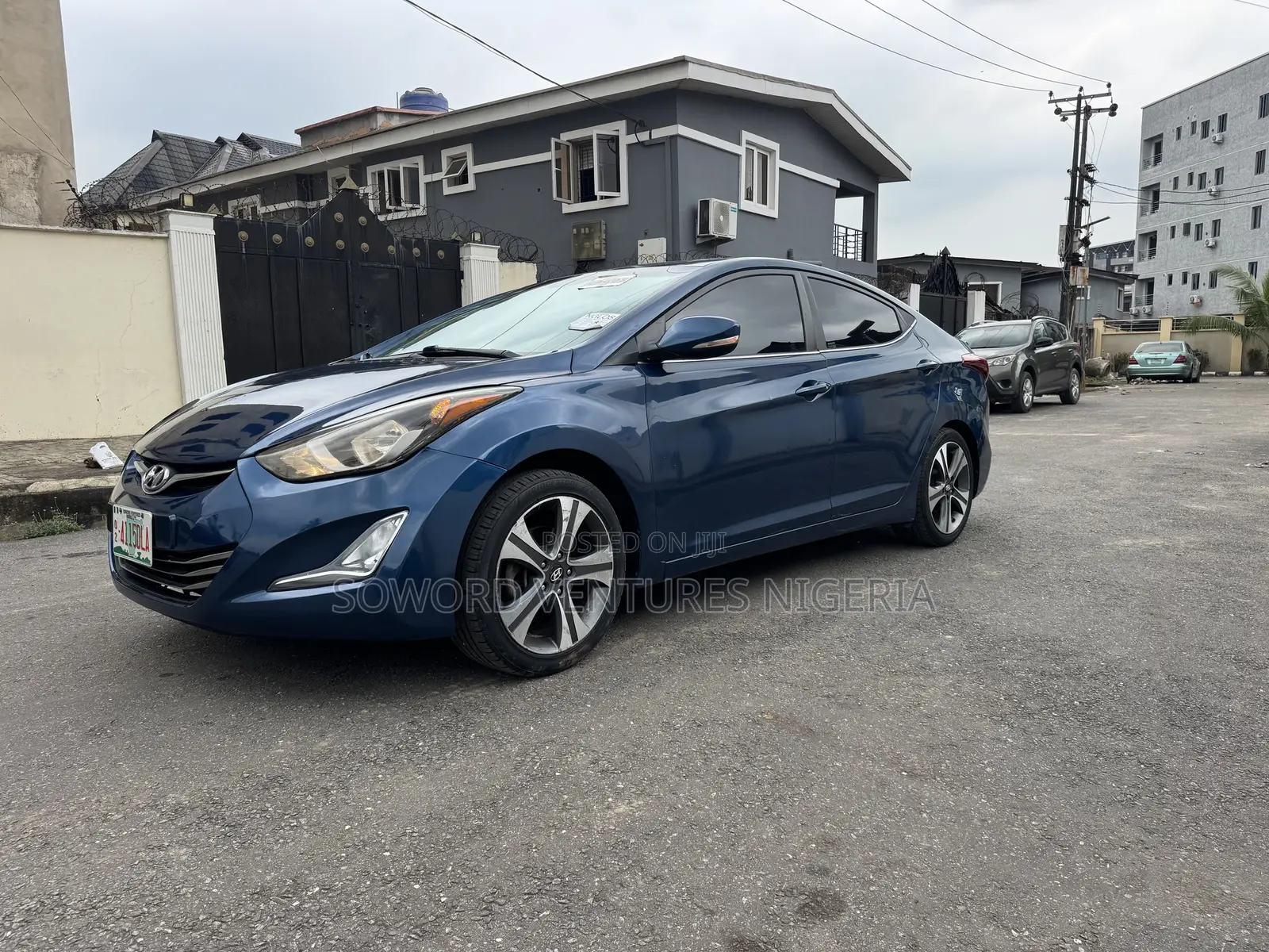 Hyundai Elantra 2014 Blue