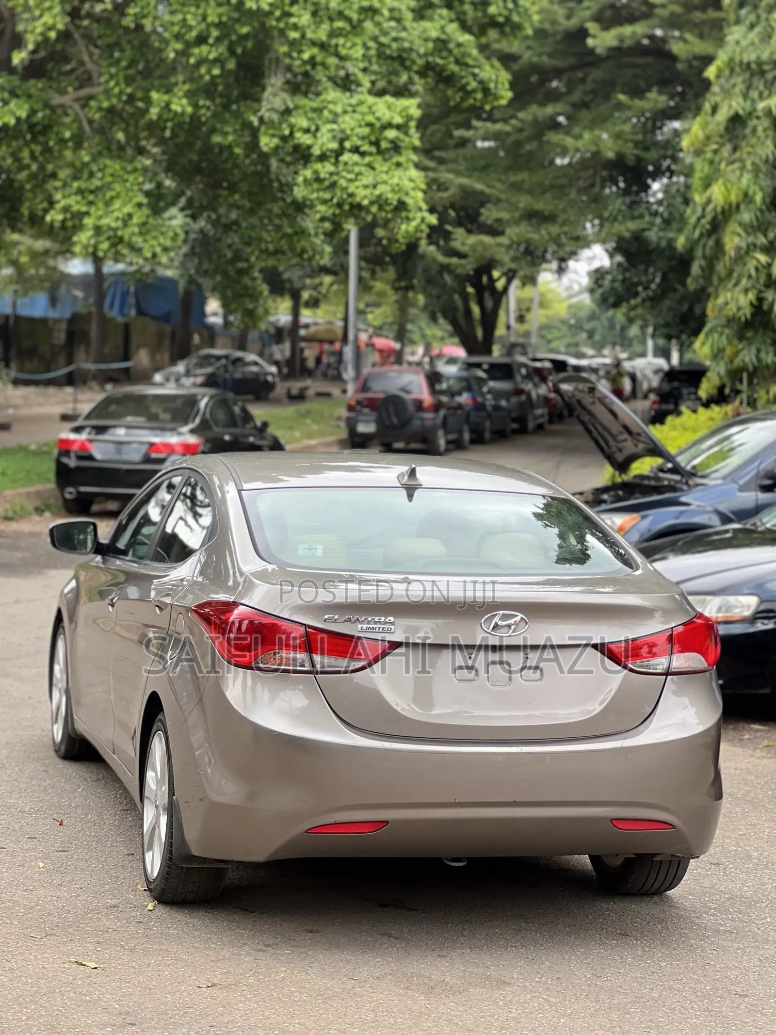 Hyundai Elantra Limited Sedan FWD (1.8L 4cyl 6A) 2013 Gold