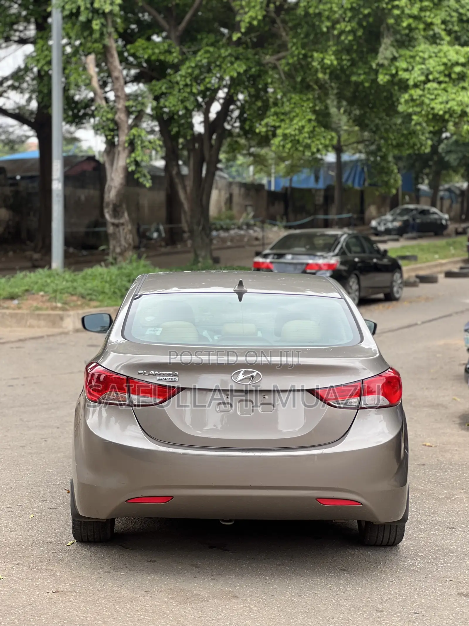 Hyundai Elantra Limited Sedan FWD (1.8L 4cyl 6A) 2013 Gold