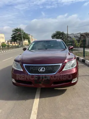 Lexus LS 2008 Maroon
