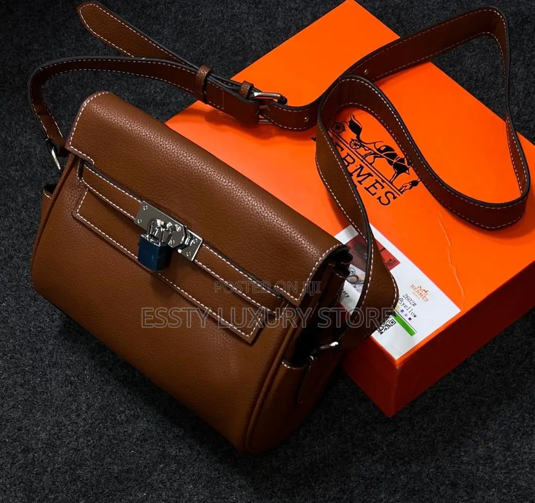 High Quality Luxury Hermes Genuine Leather Side Bag