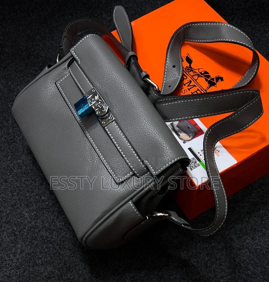 High Quality Luxury Hermes Genuine Leather Side Bag
