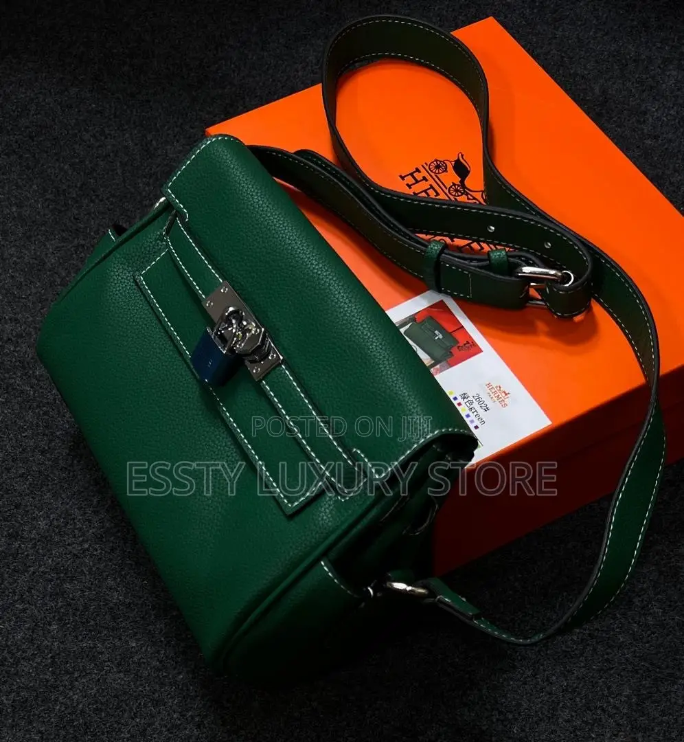 High Quality Luxury Hermes Genuine Leather Side Bag