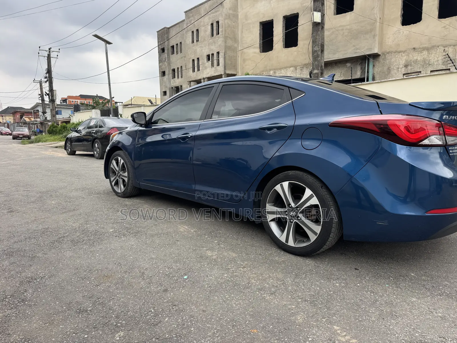Hyundai Elantra 2014 Blue