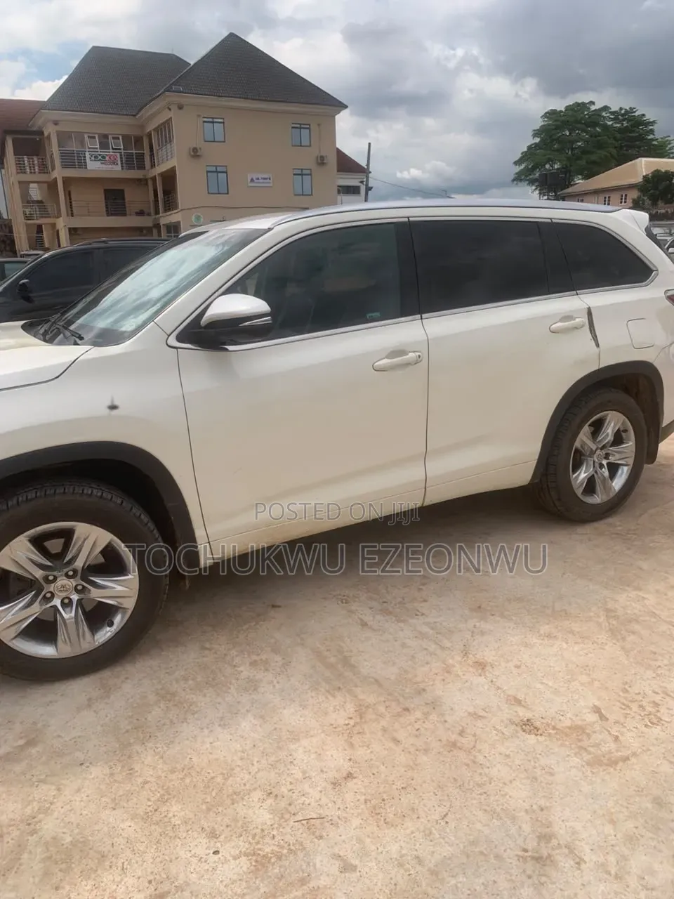 Toyota Highlander Limited 4dr SUV AWD (3.5L 6cyl 6A) 2015 White