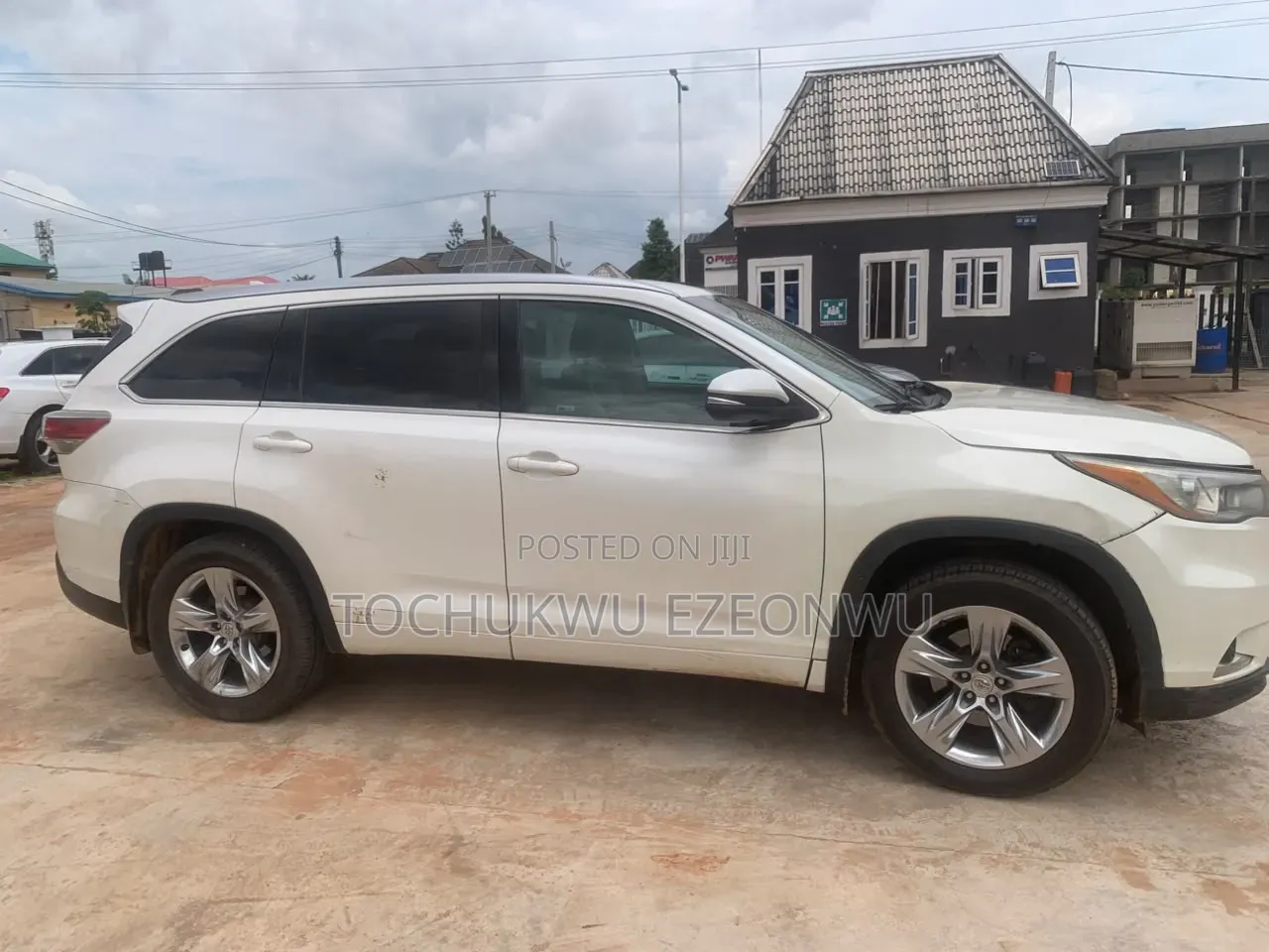 Toyota Highlander Limited 4dr SUV AWD (3.5L 6cyl 6A) 2015 White
