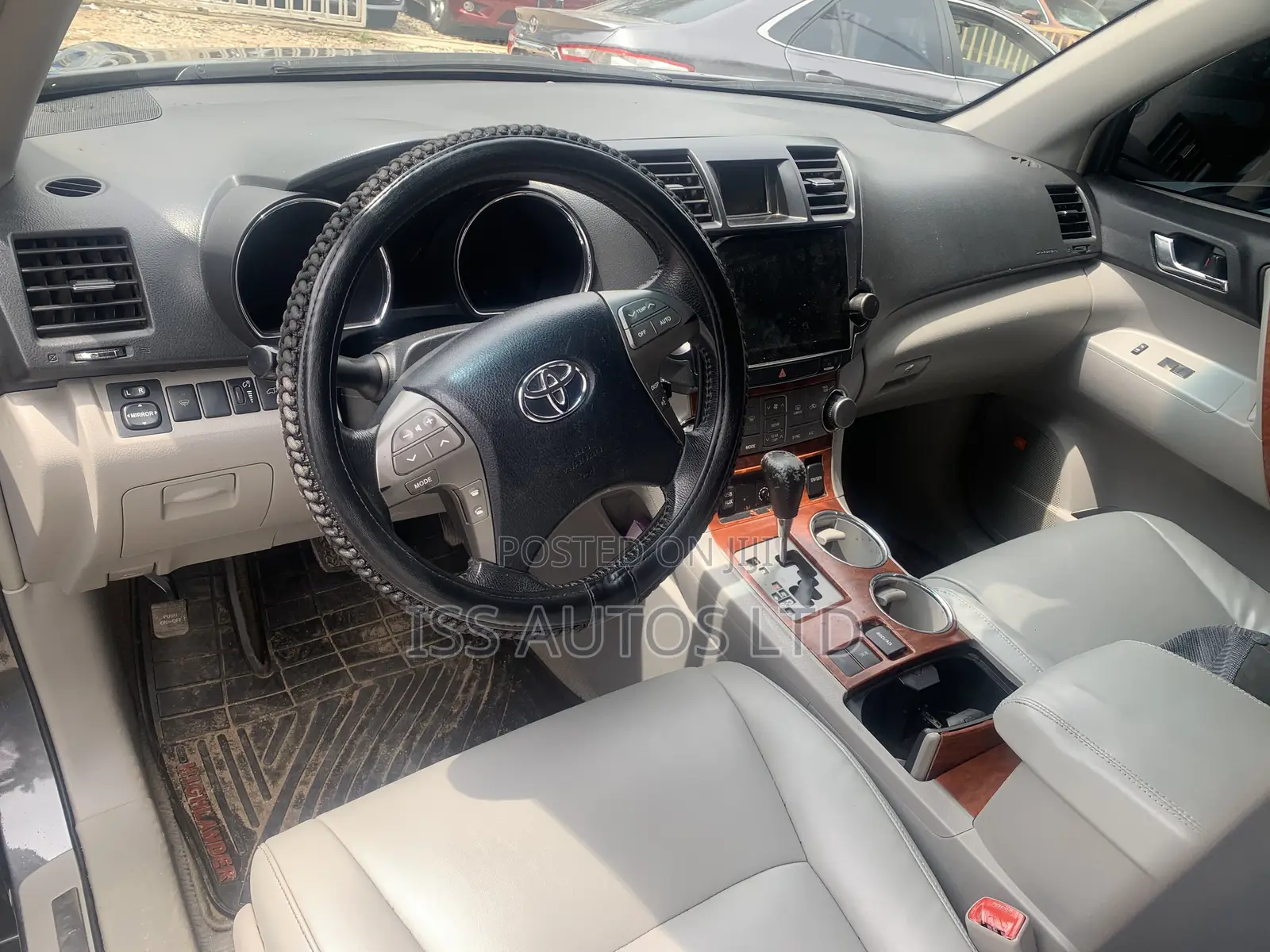 Toyota Highlander Limited 2010 Gray