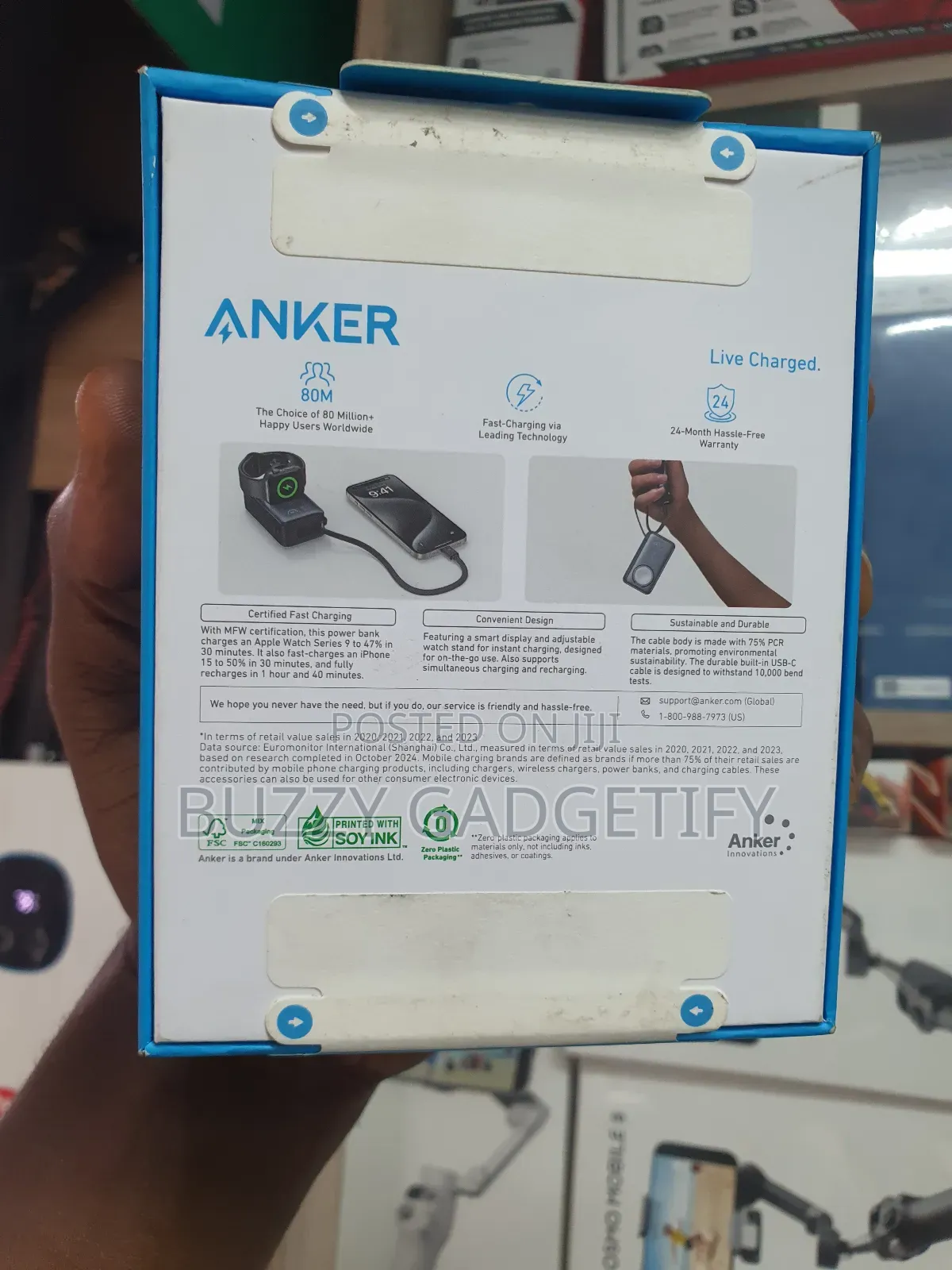 Anker MagGo Power Bank (10K, 35W, for Apple Watch)