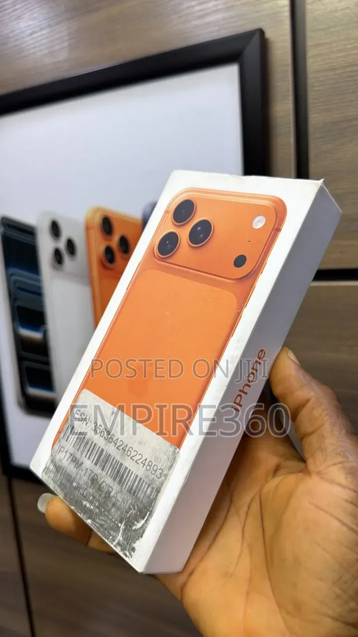 New Apple iPhone 17 Pro Max 1 TB Orange