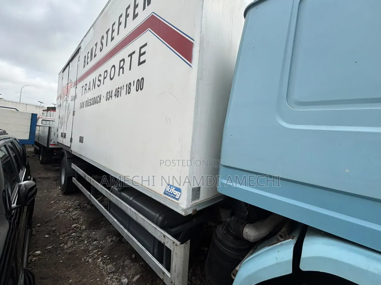 Foreign Used Scania 93M Box Body Truck - Tokunbo Standard - 6 Bolts