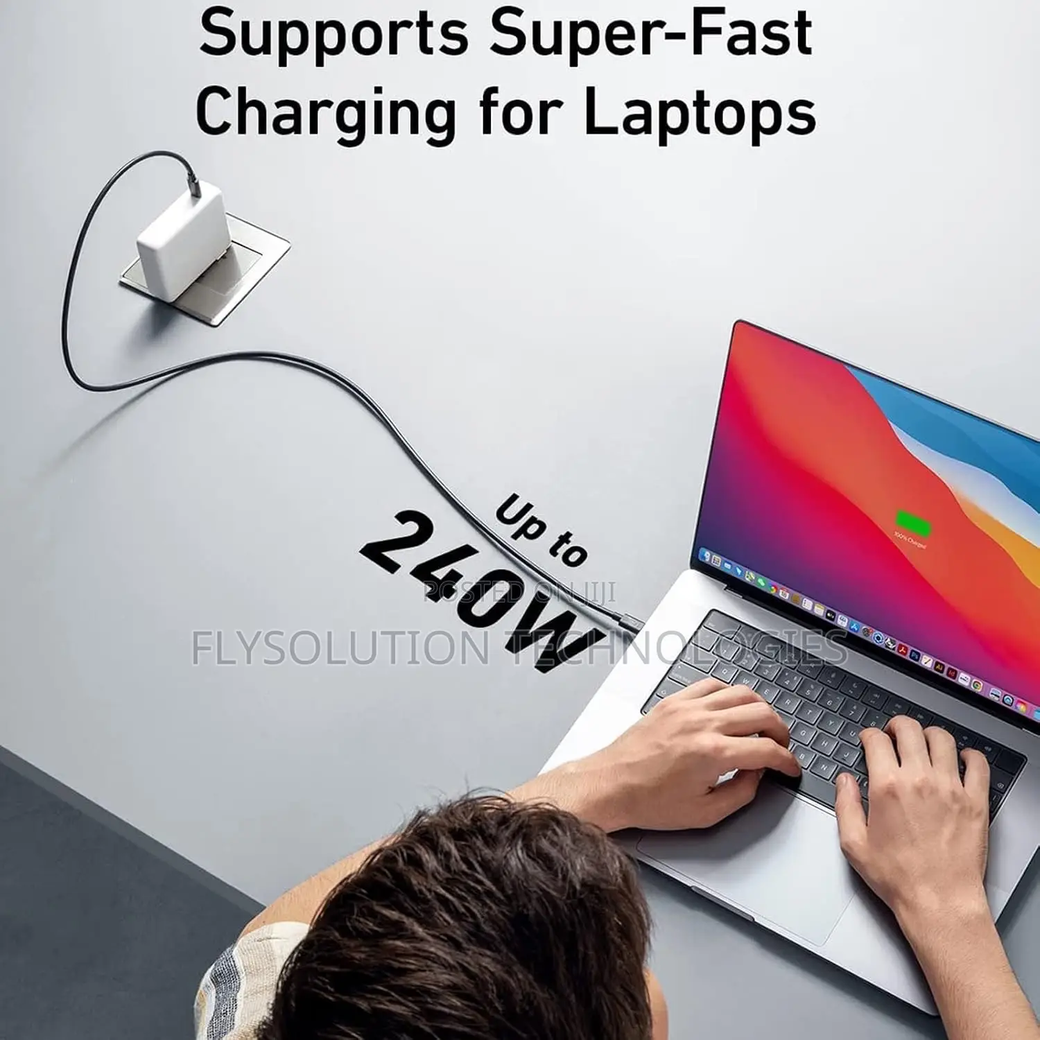 240w PD Type-C Cable 8k USB-C to USB-C Cable