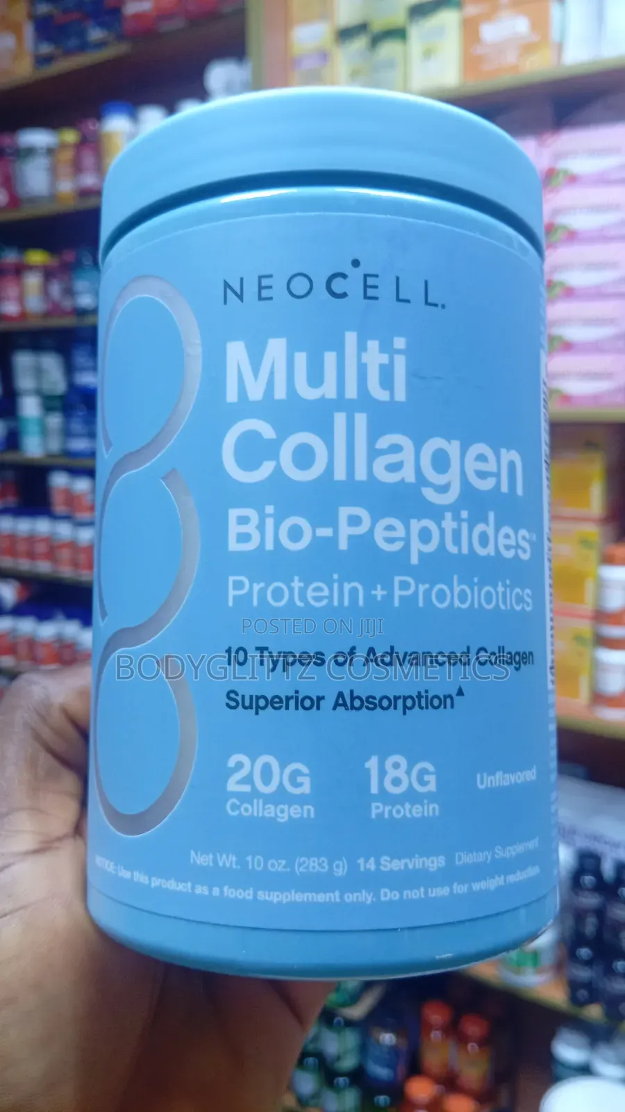 Neocell Multi Collagen Bio-Peptides (Protein+Probiotics) Powder