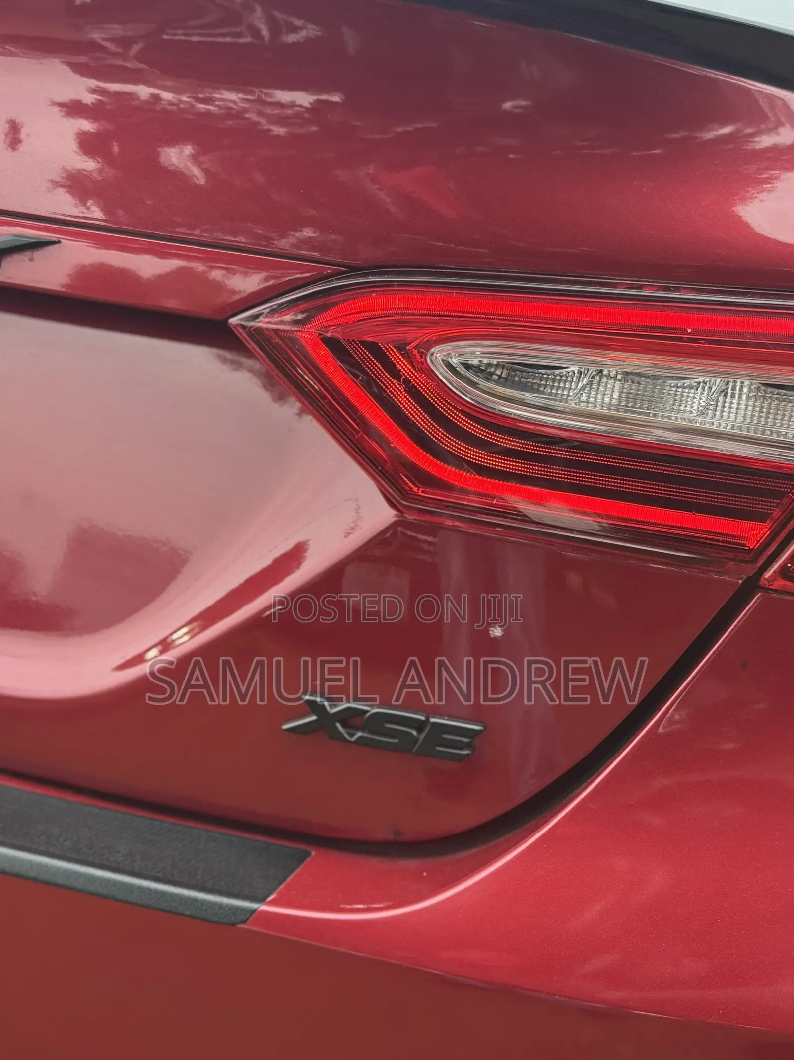 Toyota Camry XSE 2022 Red