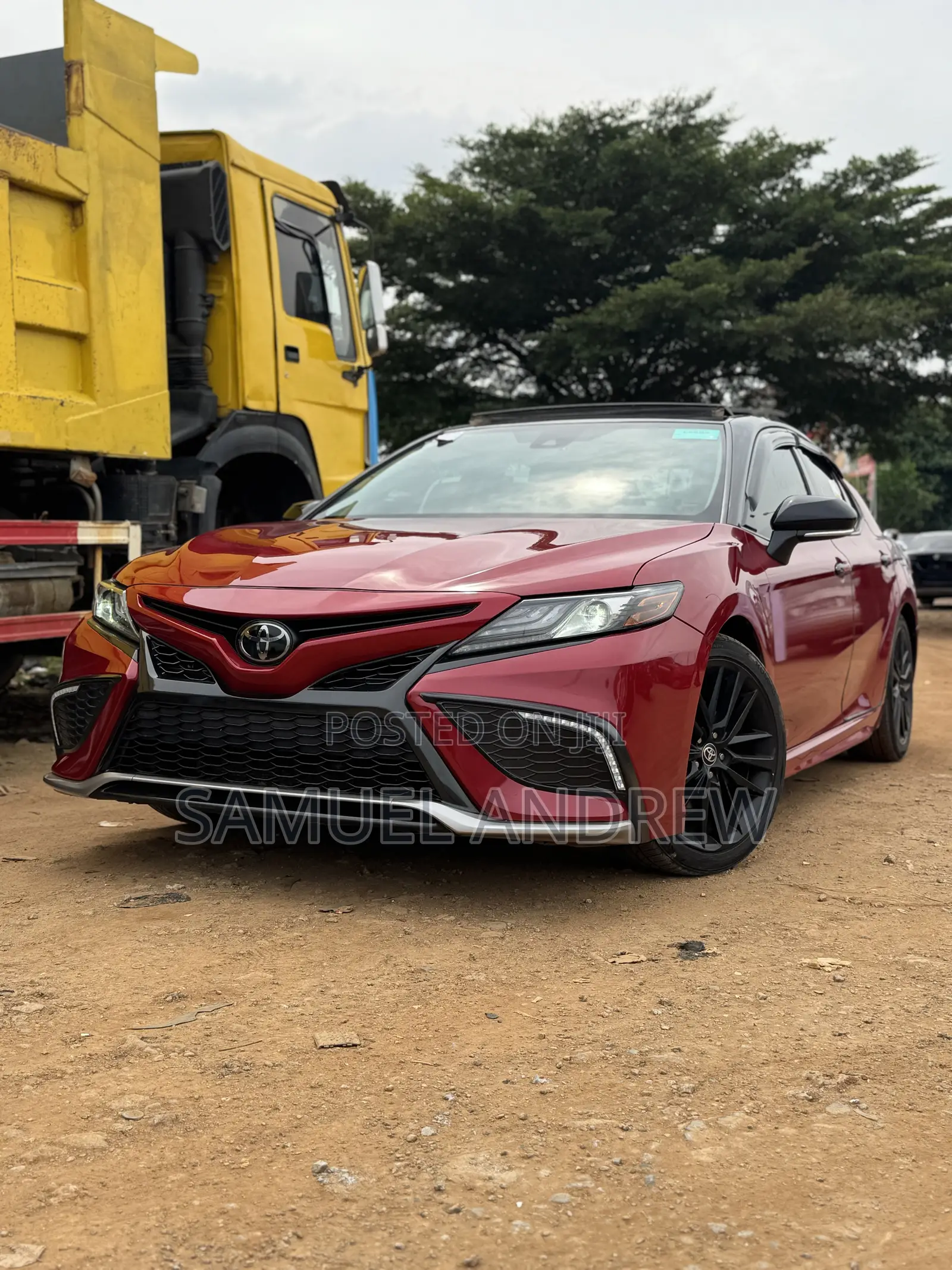 Toyota Camry XSE 2022 Red