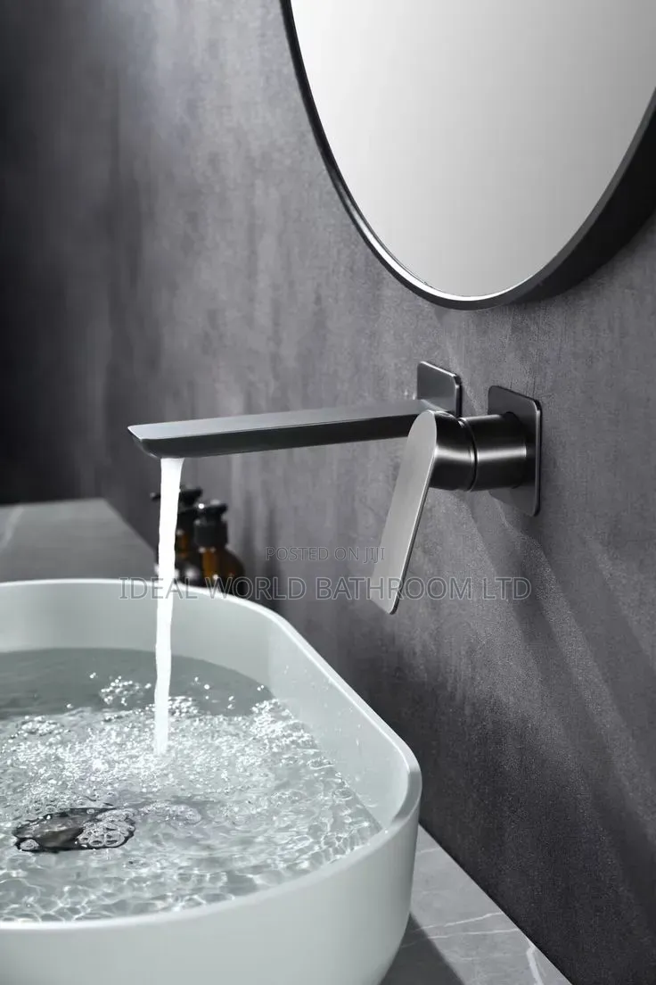 Gray Wall Conduit Mixer
