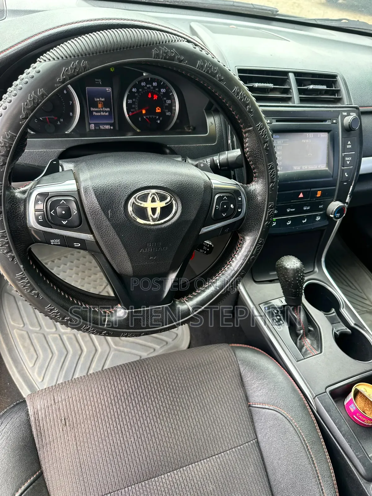 Toyota Camry SE 4dr Sedan (2.5L 4cyl 6A) 2016 Black