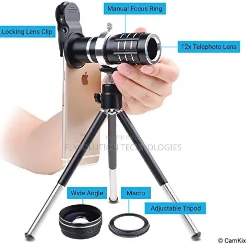 12x Mobile Telephoto Lens Kit