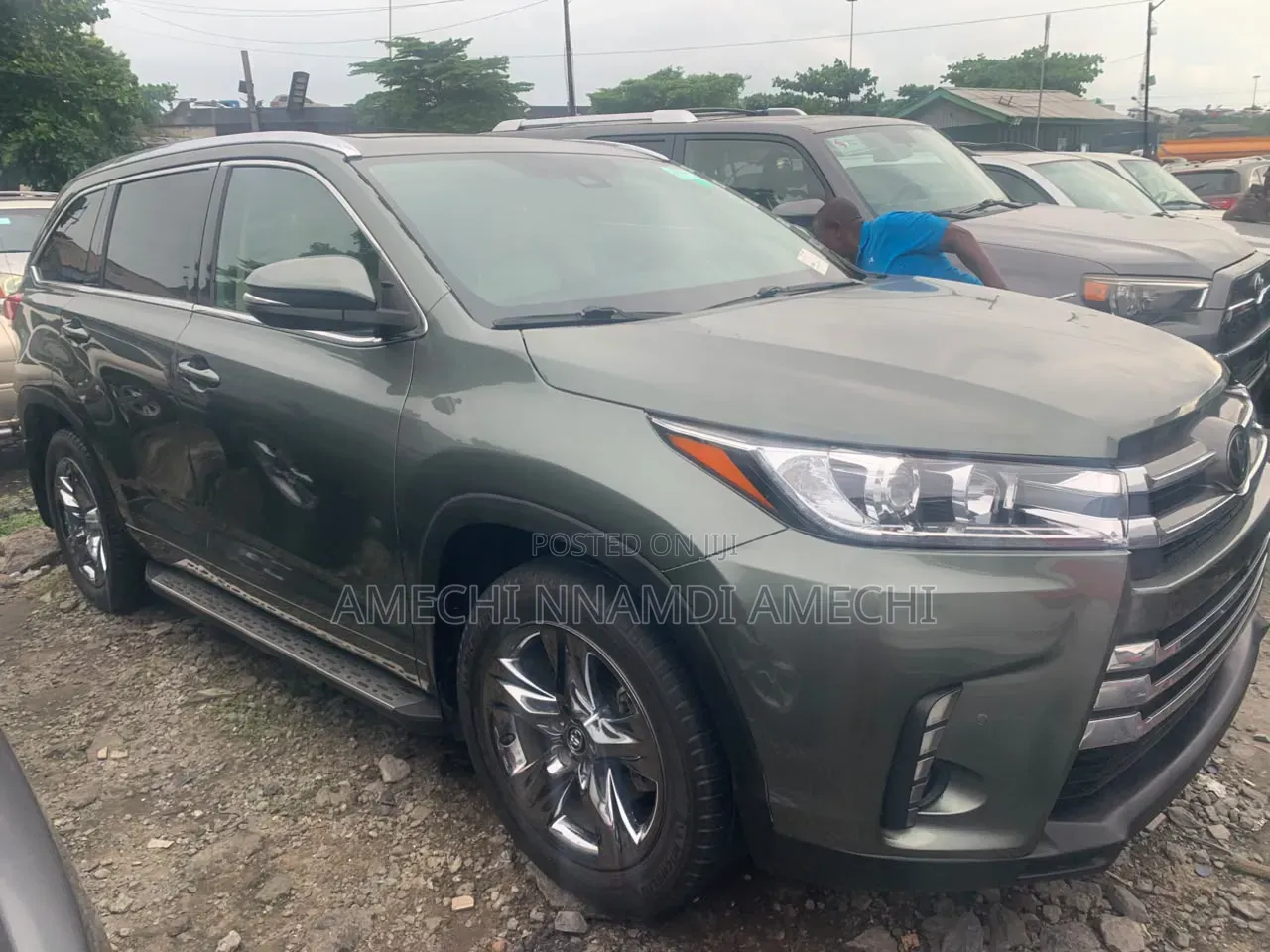 Toyota Highlander Limited 2019 Gray